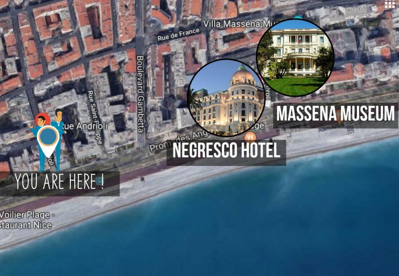 Nestor&Jeeves - L'Olympic - Central - Very Close Sea Nice Exterior photo